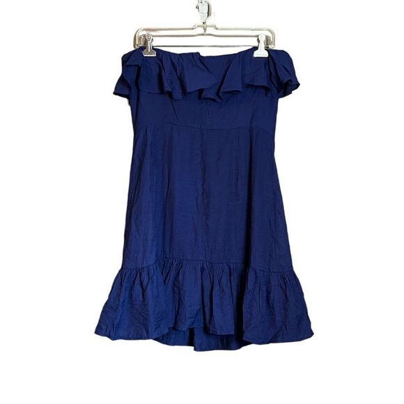 NWT! Line & Dot navy strapless dress. Size large - Picture 8 of 10